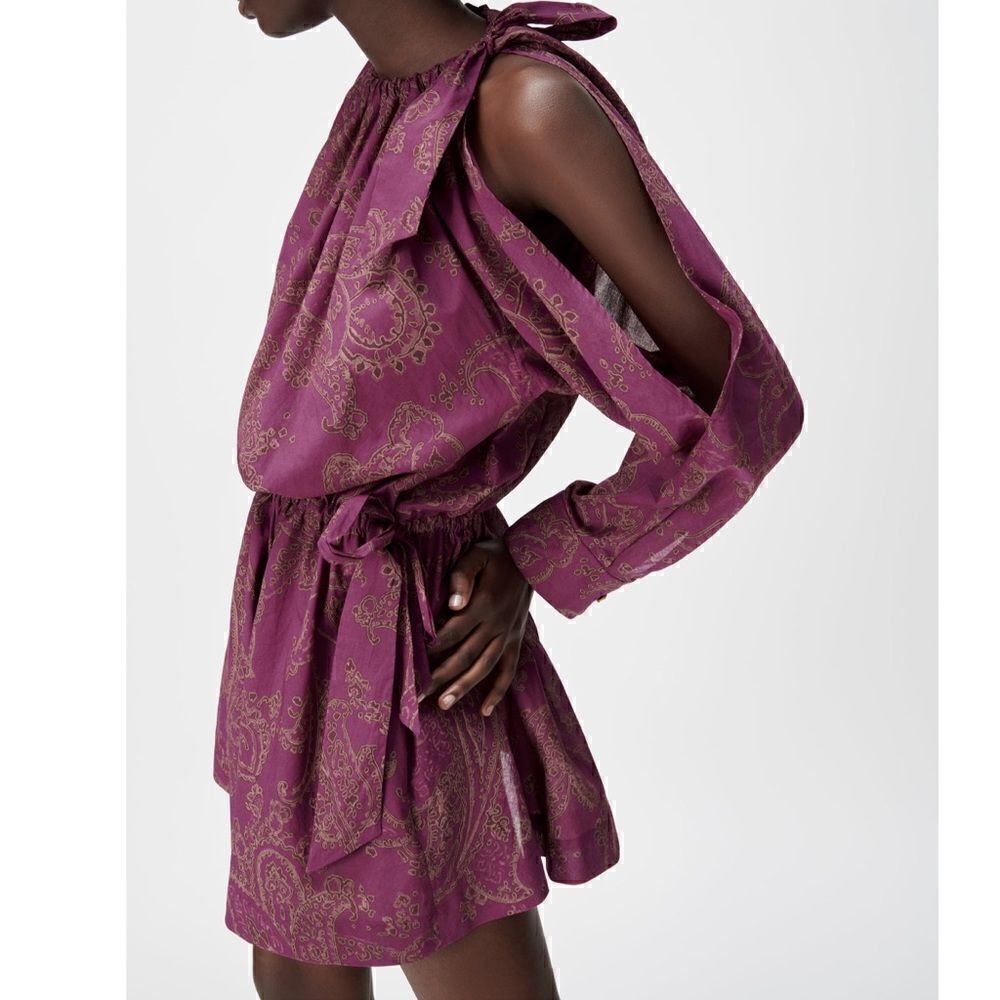 ZARA LIMITED EDITION PRINTED DRESS - Picture 8 of 10